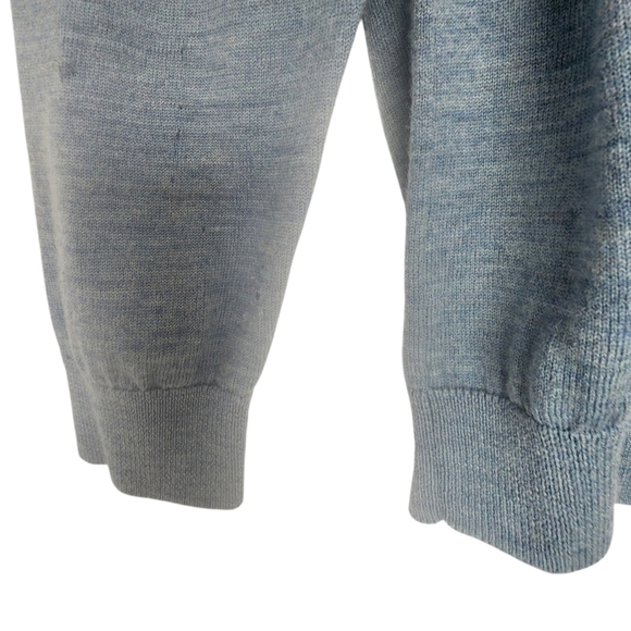 Turnbury Extra Fine Merino Wool Collared Knit Sweater Size Large. - Picture 5 of 7